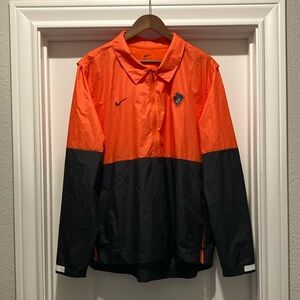NWOT Nike Oklahoma State Team Windbreaker Jacket